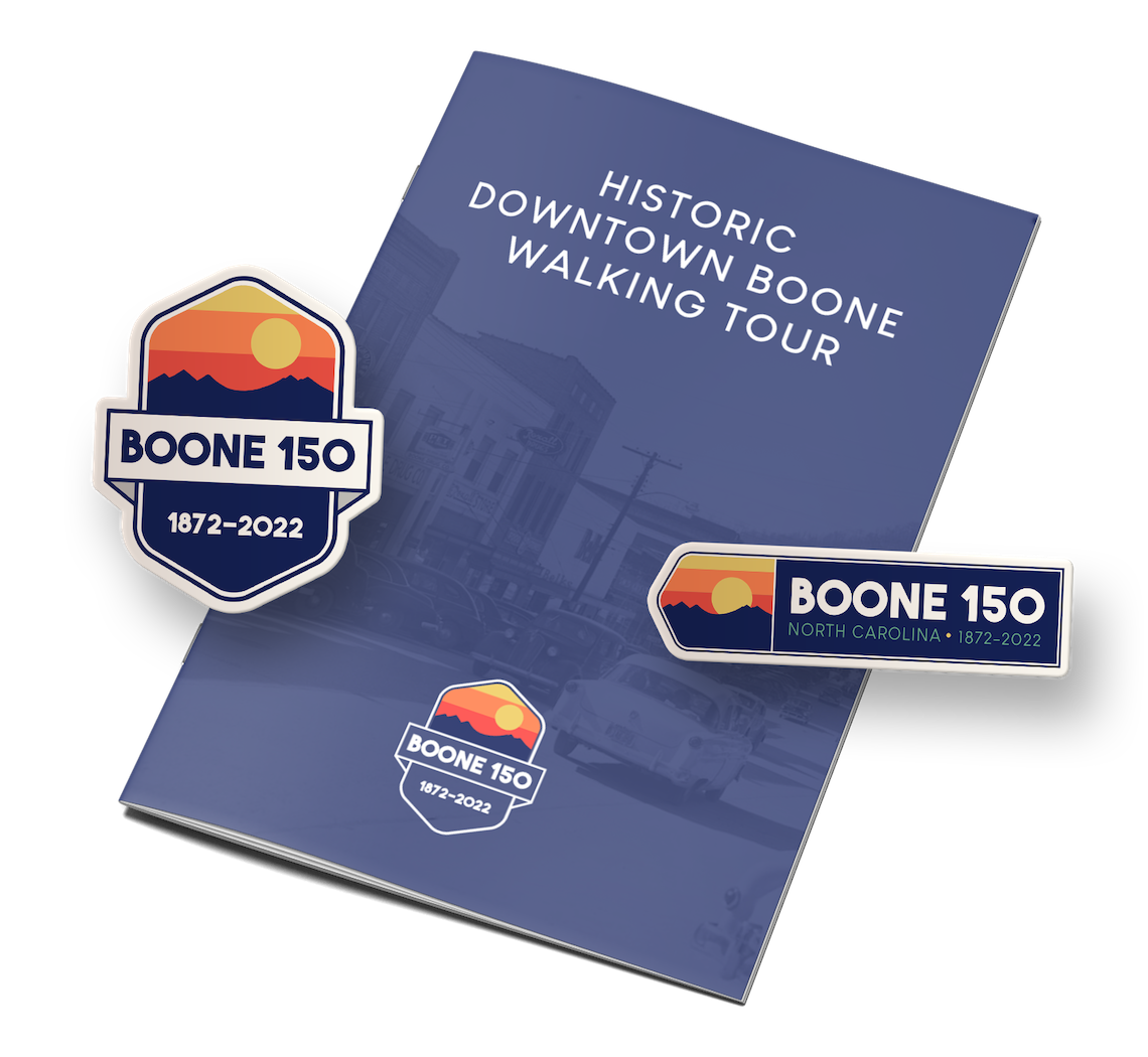 graphic design raleigh nc example of Boone 150